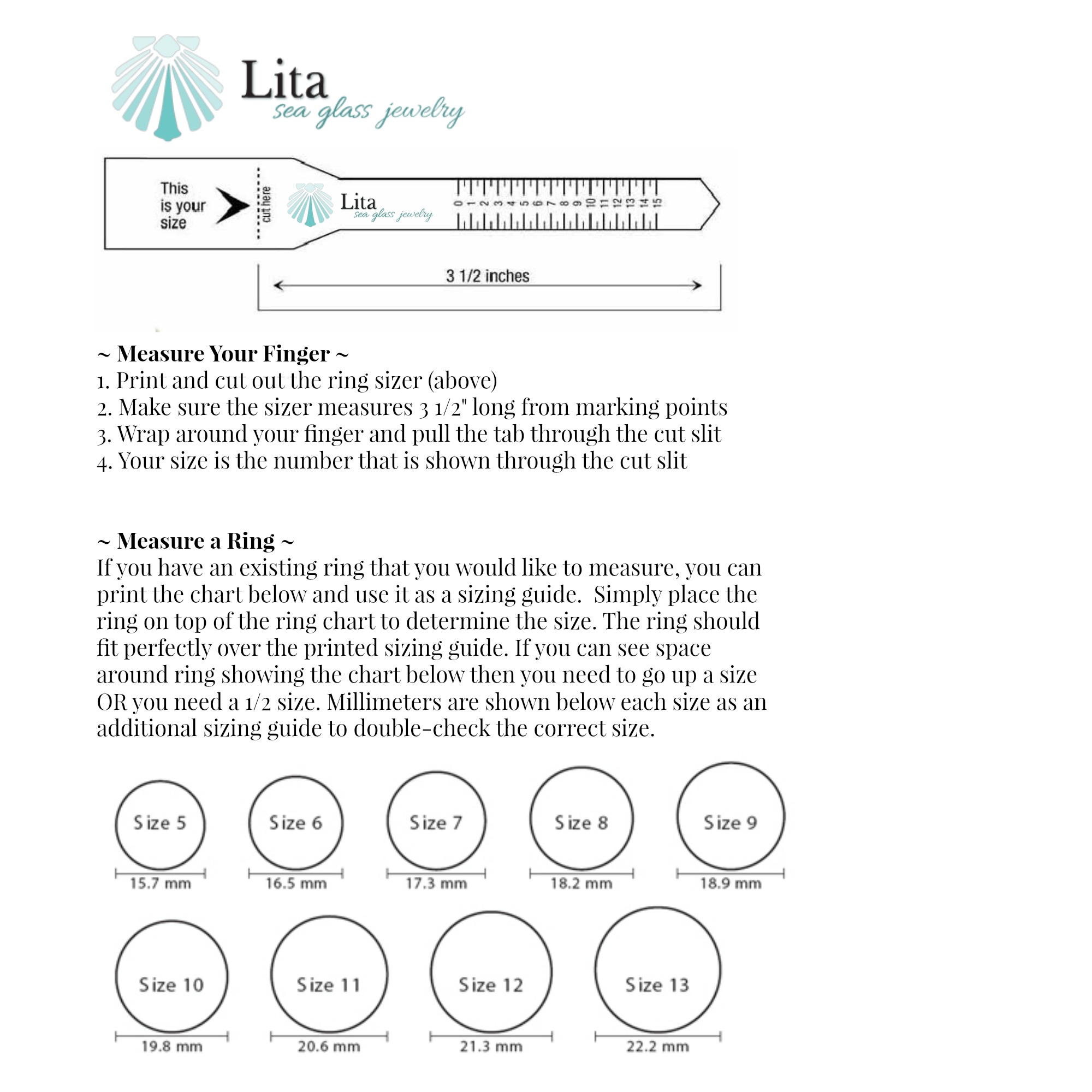 How to find your ring size